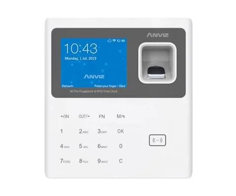 Captahuellas biométrico Anviz con teclado